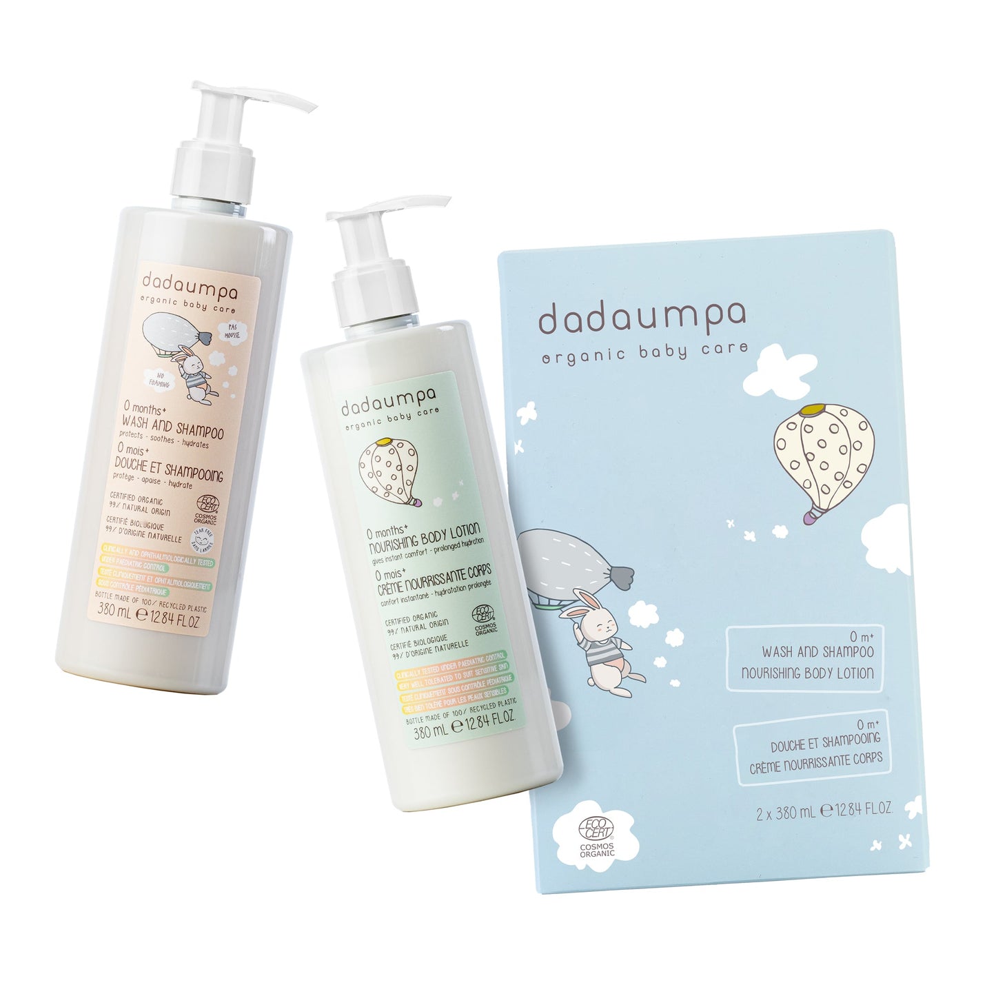 Dadaumpa 0months+ Bath & Care Kit