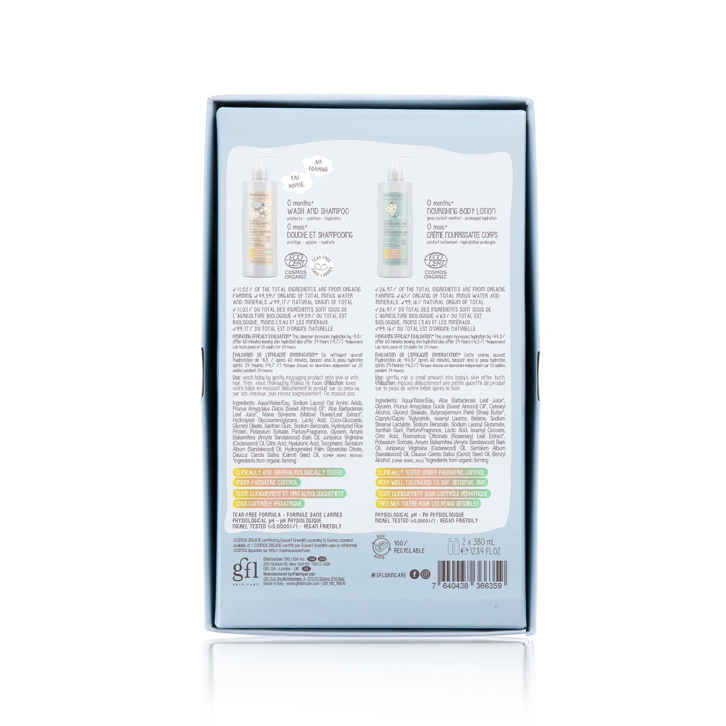 Dadaumpa 0months+ Bath & Care Kit
