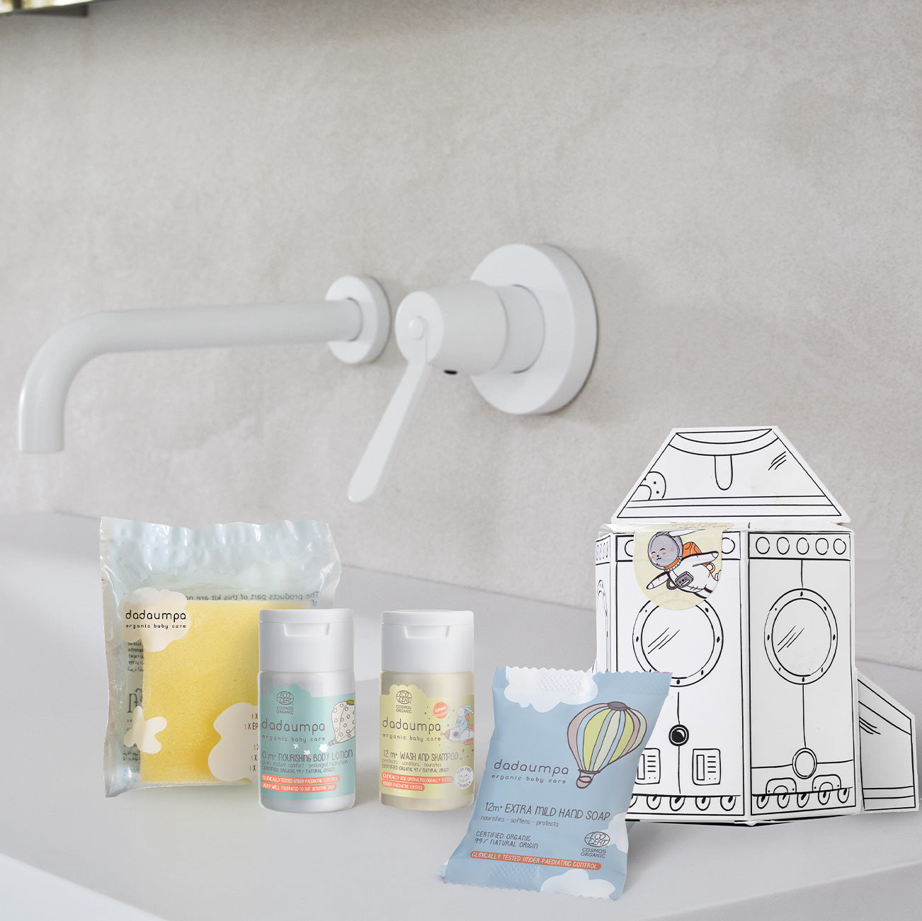 Dadaumpa 12months+ Bath & Care Rocket Kit