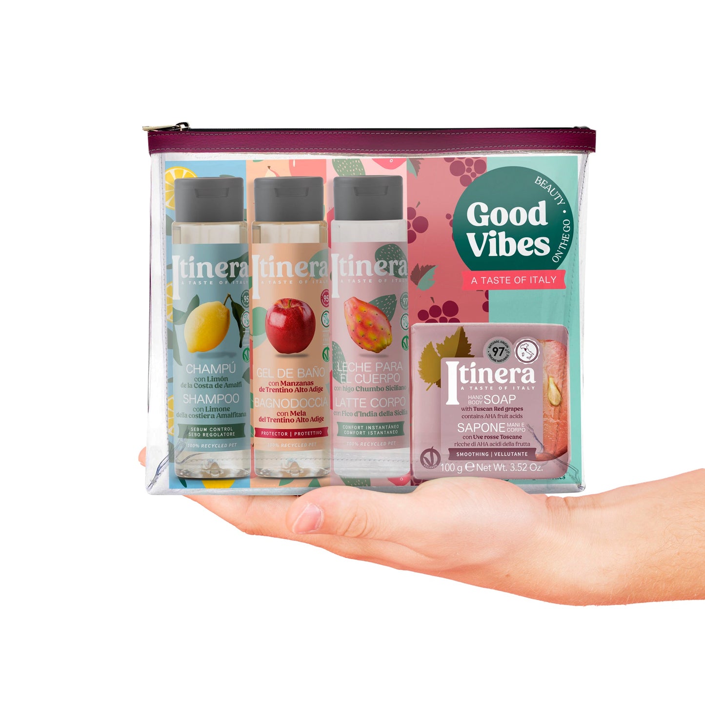 Itinera "Good Vibes" Travel Set