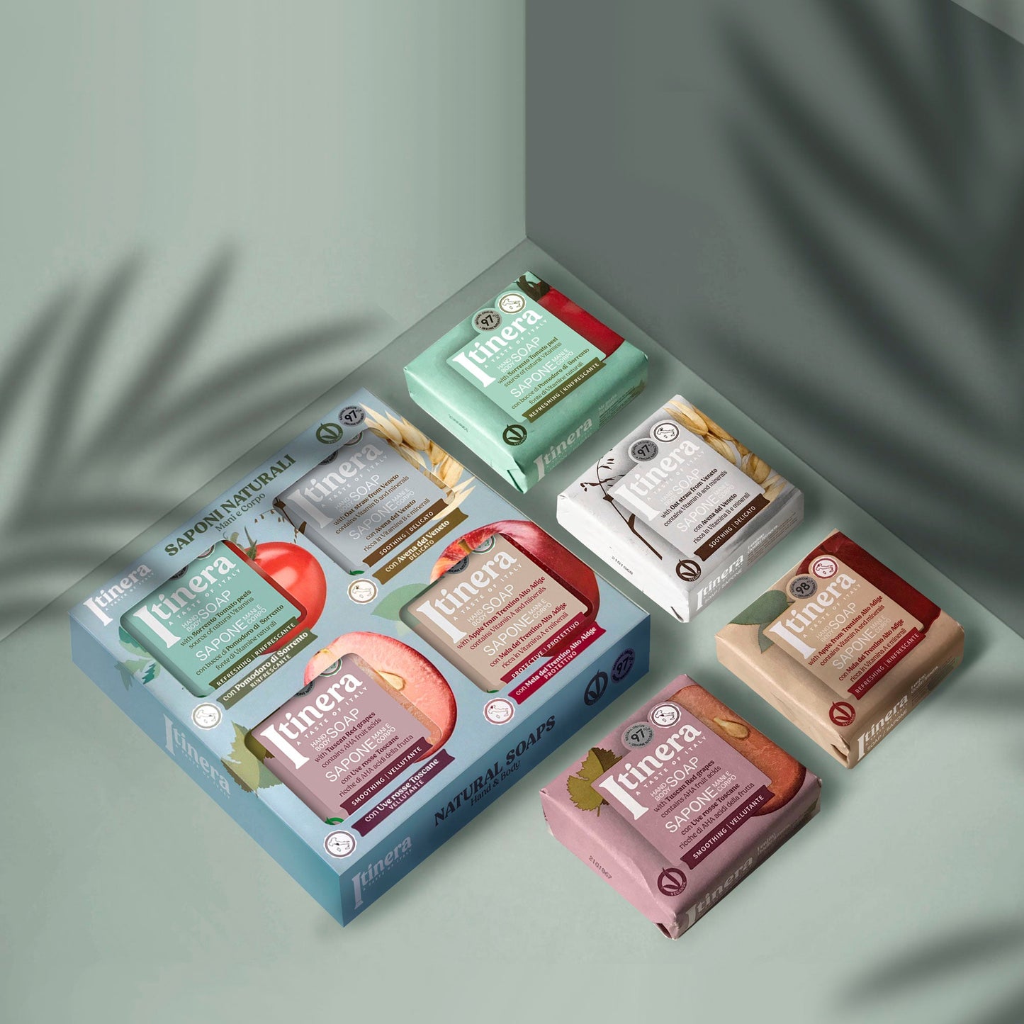 Itinera Natural Hand Body Soap Kit
