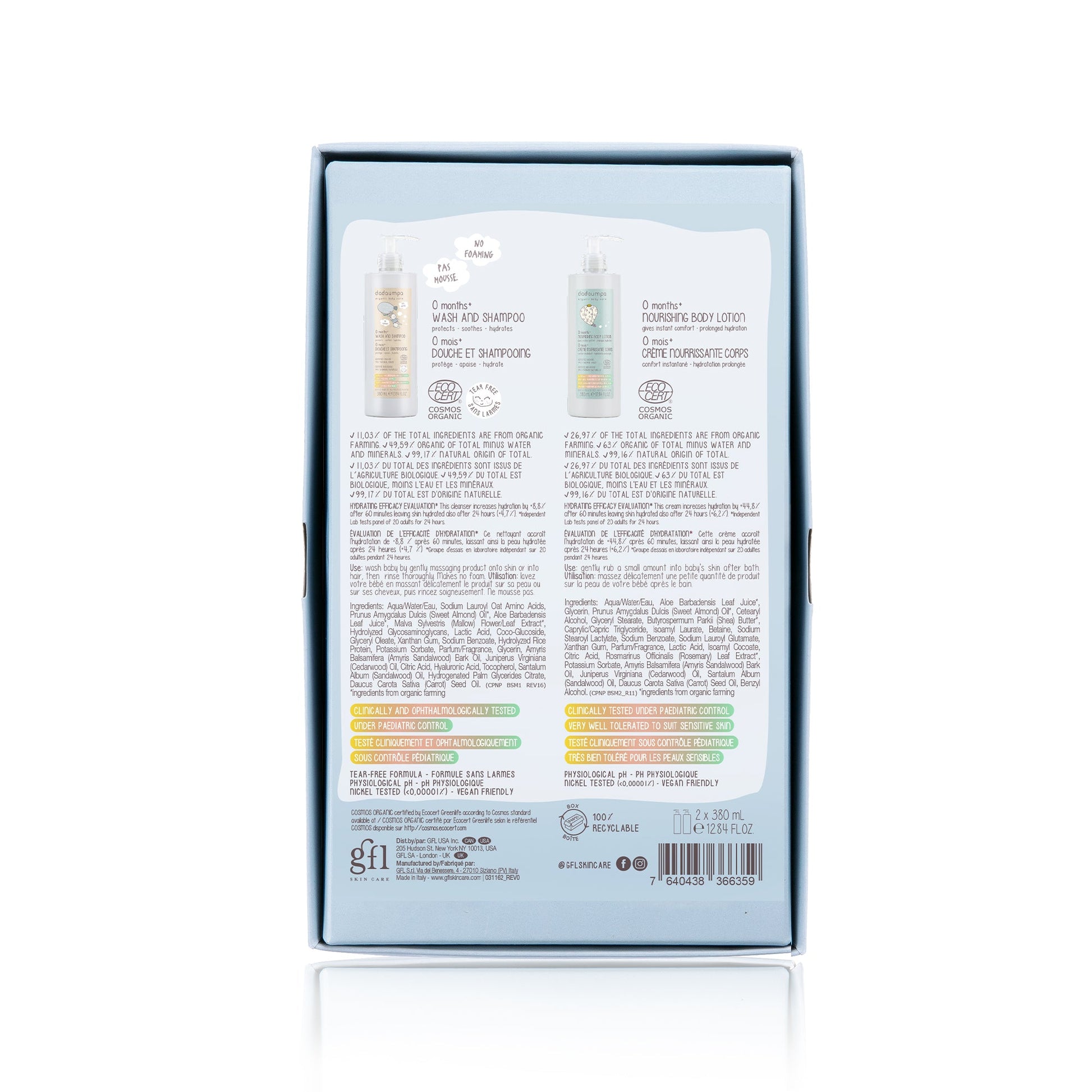Dadaumpa 0months+ Bath & Care Kit
