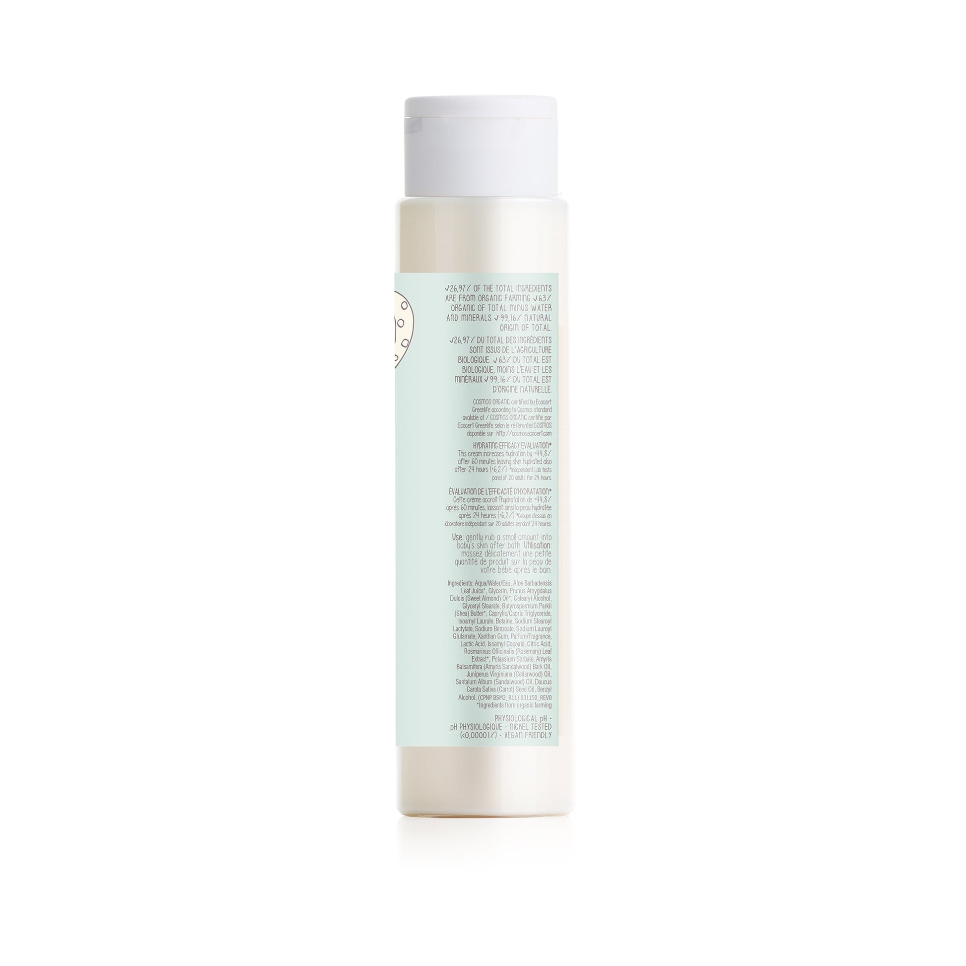 Dadaumpa 0months+ Nourishing Body Lotion Organic Certified (100 ml) travel size