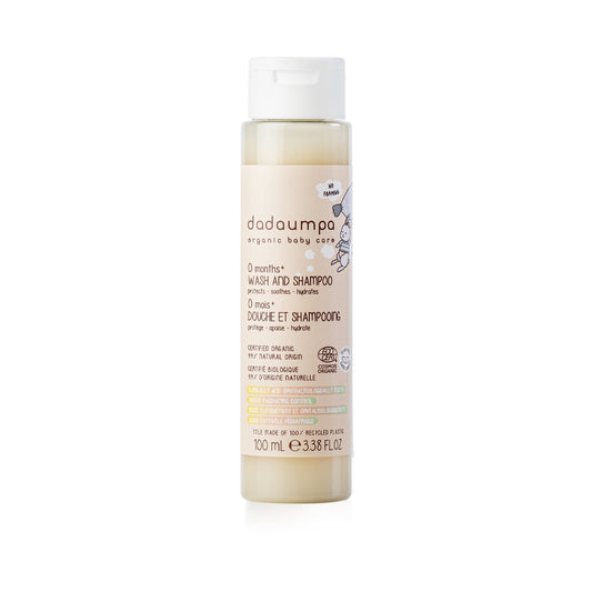 Dadaumpa 0months+ Wash And Shampoo Organic Certified (100 ml)