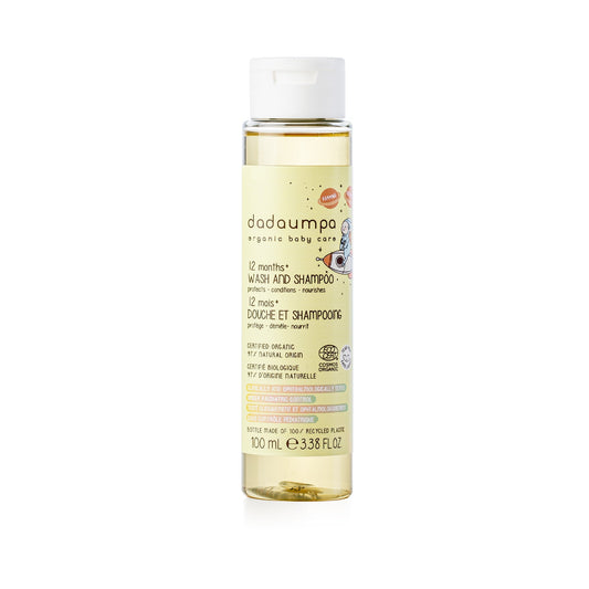 Dadaumpa 12months+ Wash And Shampoo Organic Certified (100 ml)