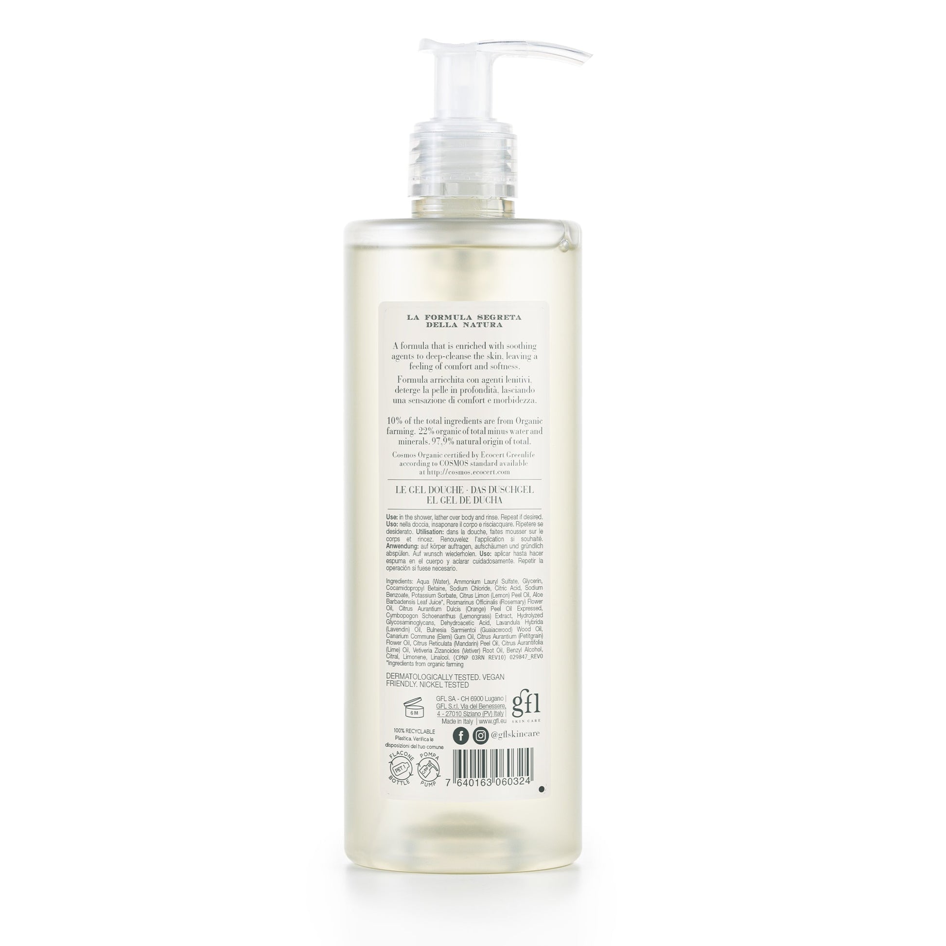 The Rerum Natura Body Wash Organic Certified (380 ml)